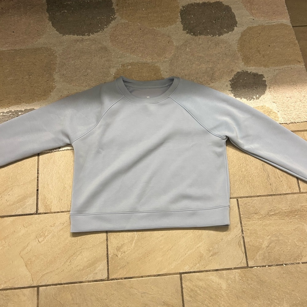 Light blue sweatshirt
